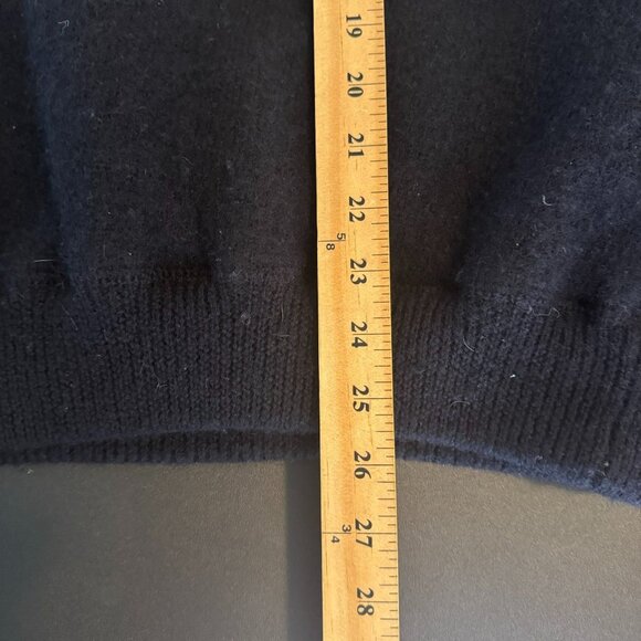 Sportsman's Warehouse Black Wool Hunting Sweater, Henley Neck Fully Lined, XXL - Picture 7 of 8